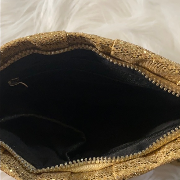 BCBGeneration Gold Clutch - Picture 4 of 5